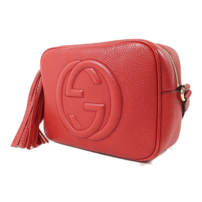GUCCI 牛皮皮革Soho Disco肩背袋-2