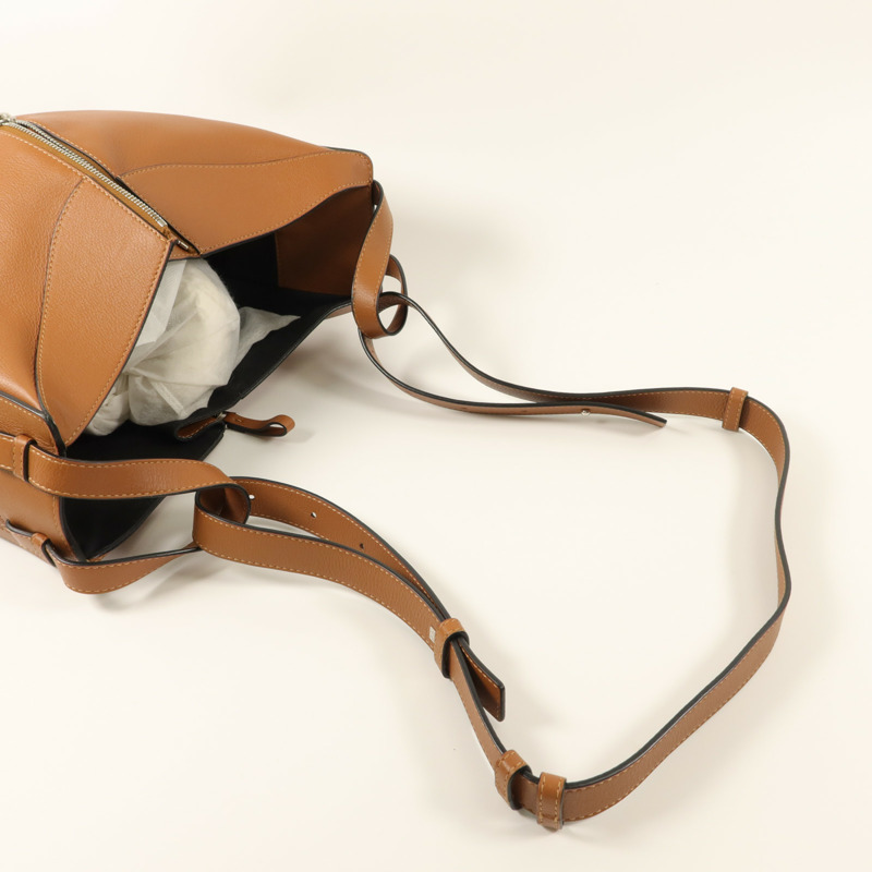LOEWE 牛皮皮革Hammock Medium手挽肩背兩用袋-7