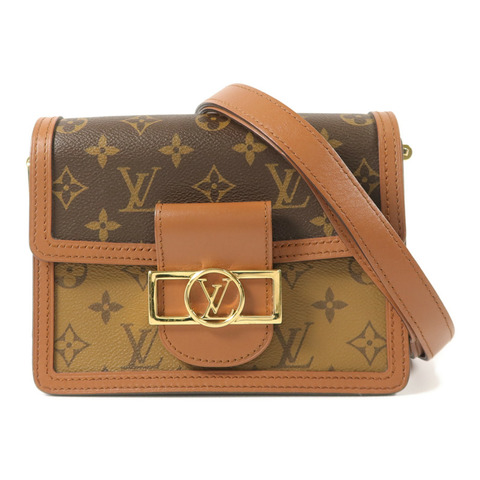 LOUIS VUITTON Monogram Reverse Mini Dauphine肩背袋