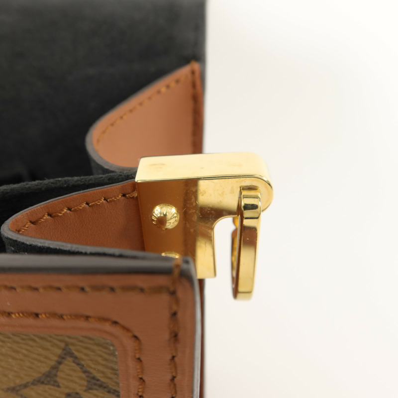 LOUIS VUITTON Monogram Reverse Mini Dauphine肩背袋-7