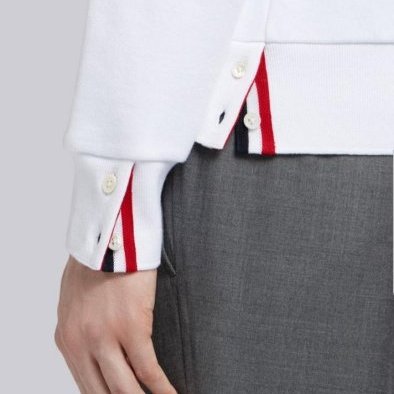 💎Han's house精品服飾💎 Thom BROWNE TB 彩條 衛衣 大學T現貨1 原價 22200-3