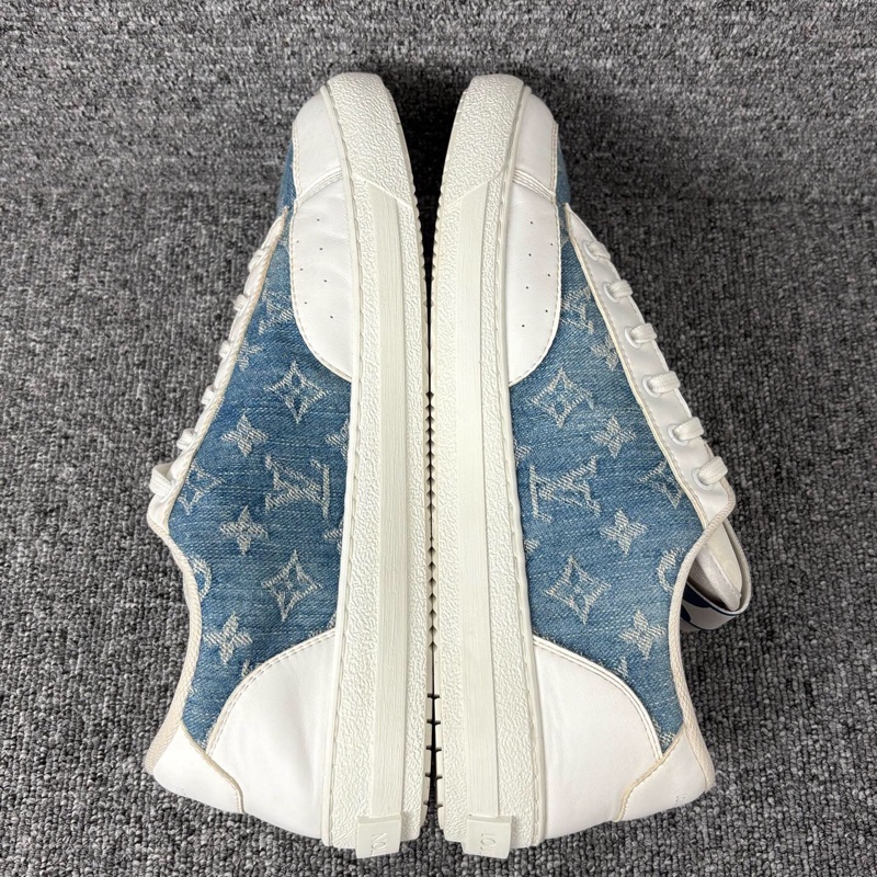 LouisVuitton 路易威登 藍色牛仔查理板鞋43碼🧡-4
