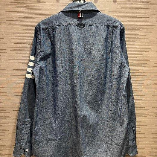 💎Han's house精品服飾💎 Thom BROWNE TB 4槓 長 襯衫 義大利製 現貨4原價25100-2