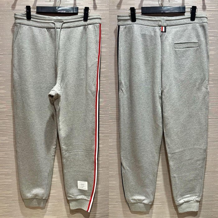 💎Han's house精品服飾💎THOM BROWNE TB 彩條 棉褲 長褲 現貨4原價20000-0