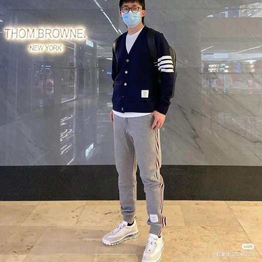 💎Han's house精品服飾💎THOM BROWNE TB 彩條 棉褲 長褲 現貨4原價20000-4
