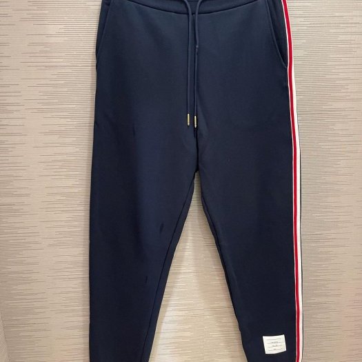 💎Han's house精品服飾💎THOM BROWNE TB 彩條 棉褲 長褲 現貨4原價20000-1