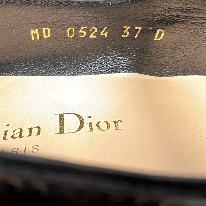 Dior 迪奧 黑色皮面低跟瑪麗珍鞋 37碼（有其它尺碼）🧡-5