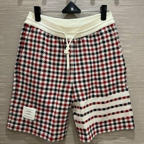 💎Han's house精品服飾💎THOM BROWNE TB 棉 四槓 棉褲 短褲  原價35900