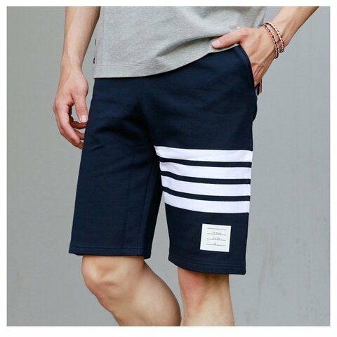 Han's house精品服飾💎THOM BROWNE TB 棉 四槓 棉短褲 男原價25600