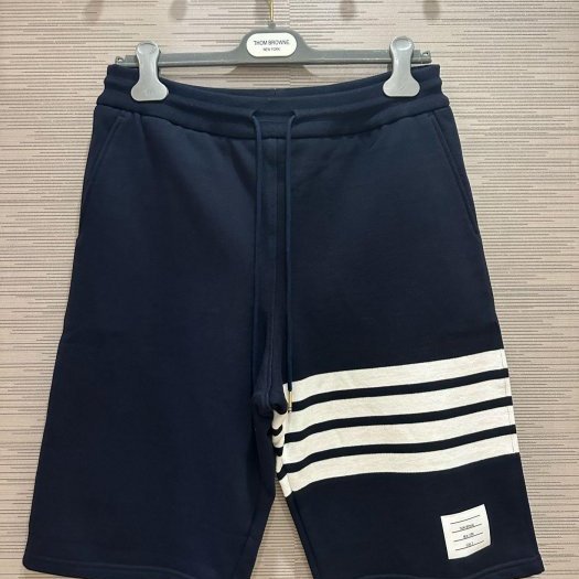 Han's house精品服飾💎THOM BROWNE TB 棉 四槓 棉短褲 男原價25600-1