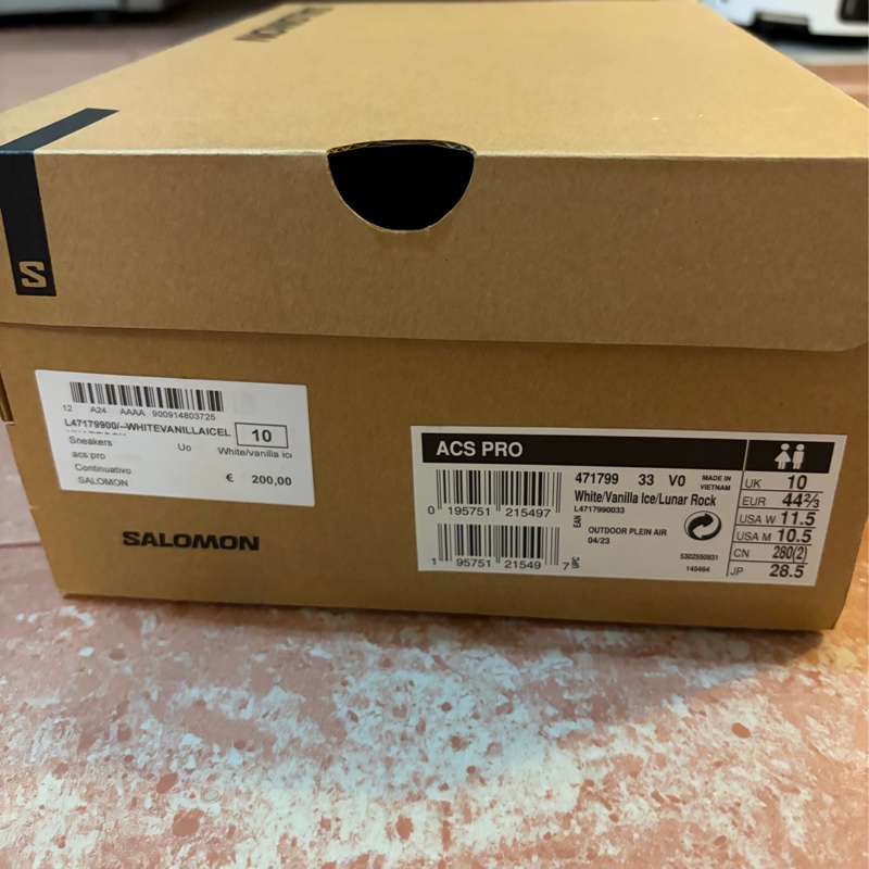 SALOMON ACS PRO White US:10.5-10
