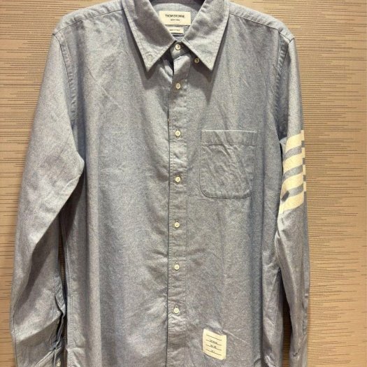 💎Han's house精品服飾💎 THOM BROWNE TB 4槓 長袖 襯衫 現貨4原價20900-1