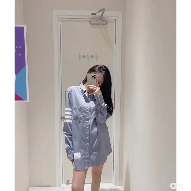 💎Han's house精品服飾💎 THOM BROWNE TB 4槓 長袖 襯衫 現貨4原價20900-3