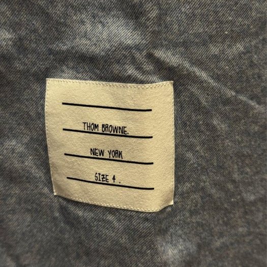 💎Han's house精品服飾💎 THOM BROWNE TB 4槓 長袖 襯衫 現貨4原價20900-5