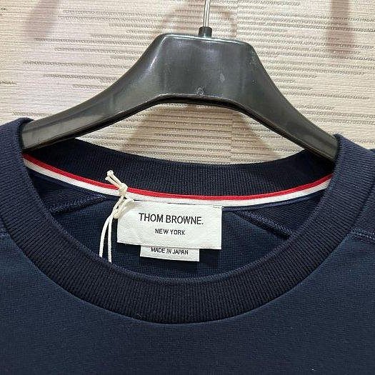 💎Han's house精品服飾💎 Thom Browne TB 4槓 長T 日本製 男女共穿 現貨 1 3 原價 19100-5