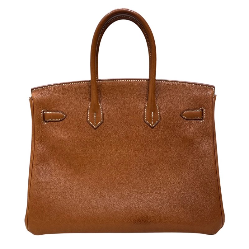 HERMES 愛馬仕 BIRKIN 35 柏金包 福寶馬鞍皮 福寶棕 銀釦-1