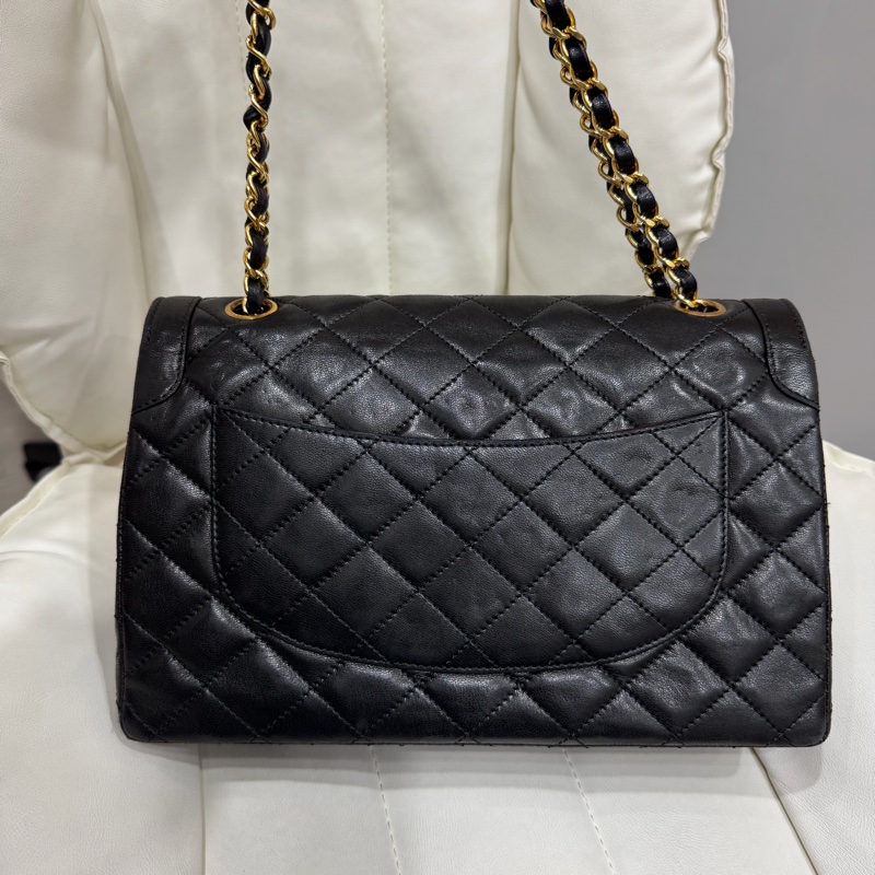 Chanel Paris Limited Medium Classic Flap 金銀扣 鴛鴦扣-5