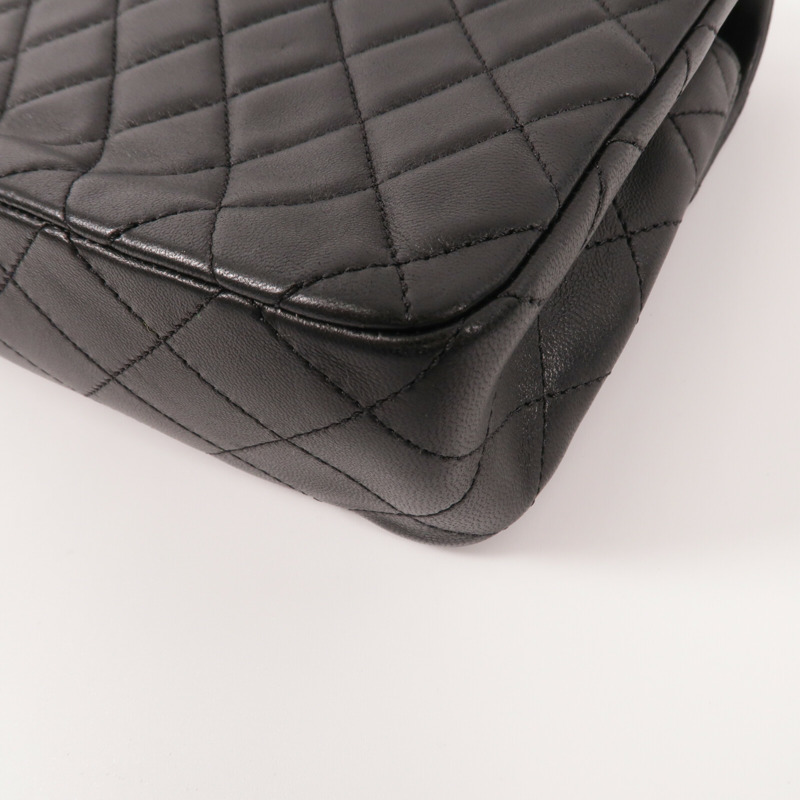 CHANEL 羊皮皮革Chain Shoulder鏈帶肩背袋-13