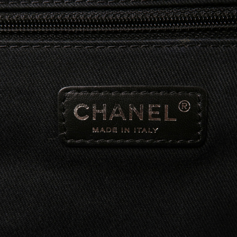 CHANEL 牛皮皮革Chain Shoulder鏈帶肩背袋-6