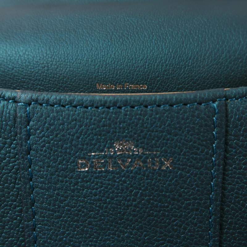 Delvaux 牛皮皮革Brillant Mini手挽肩背兩用袋-5