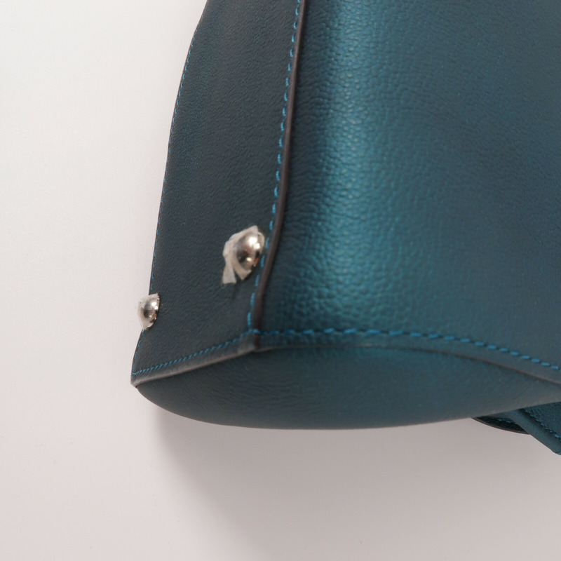 Delvaux 牛皮皮革Brillant Mini手挽肩背兩用袋-14