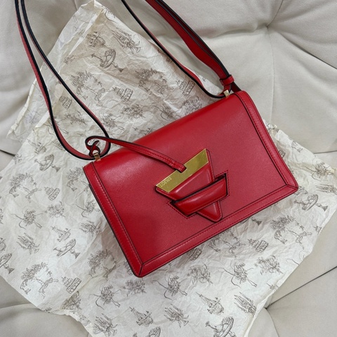 Loewe 巴塞羅納 橙紅色 羅意威