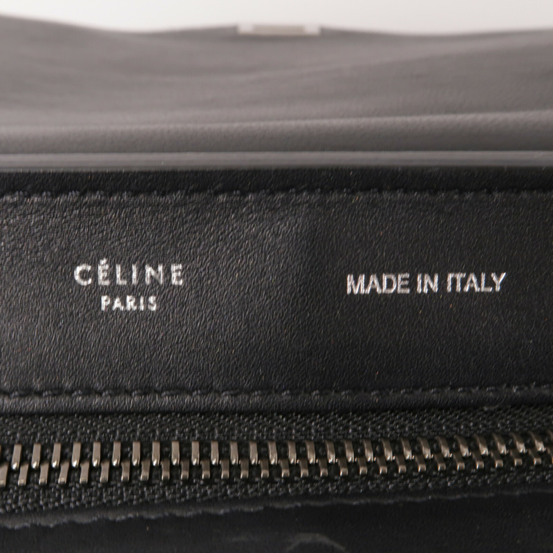 CELINE 馬毛/牛皮皮革Trapeze手挽肩背兩用袋-5