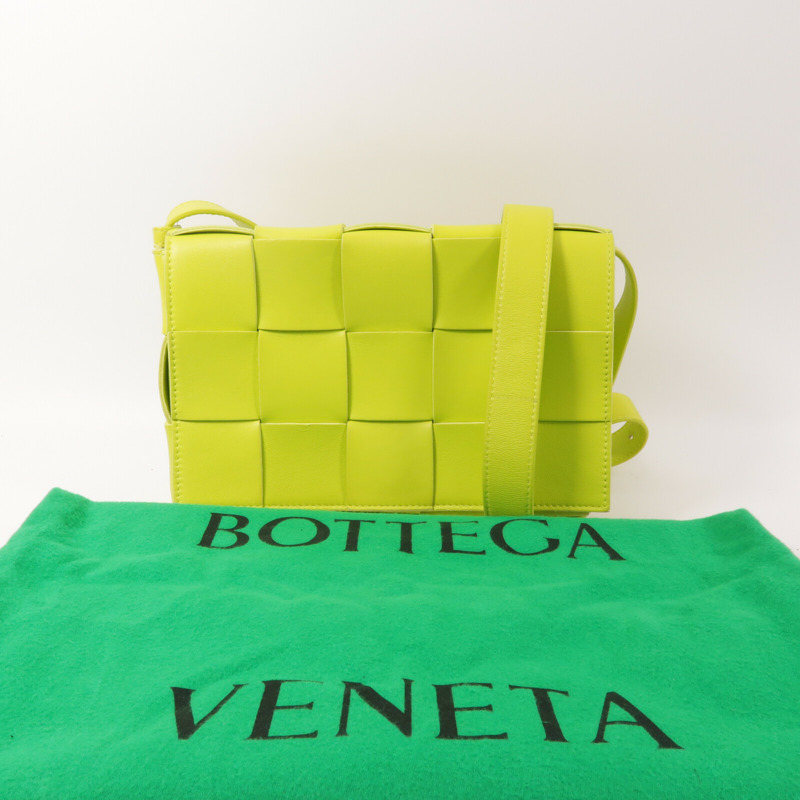 BOTTEGA VENETA 牛皮皮革Cassette肩背袋-8