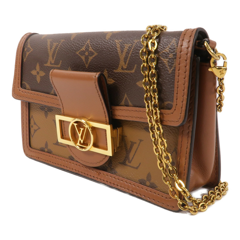LOUIS VUITTON Monogram Reverse Dauphine肩背袋-1