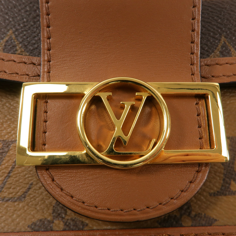 LOUIS VUITTON Monogram Reverse Dauphine肩背袋-5