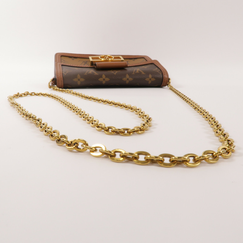 LOUIS VUITTON Monogram Reverse Dauphine肩背袋-8