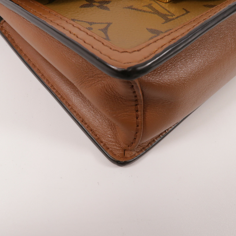 LOUIS VUITTON Monogram Reverse Dauphine肩背袋-9