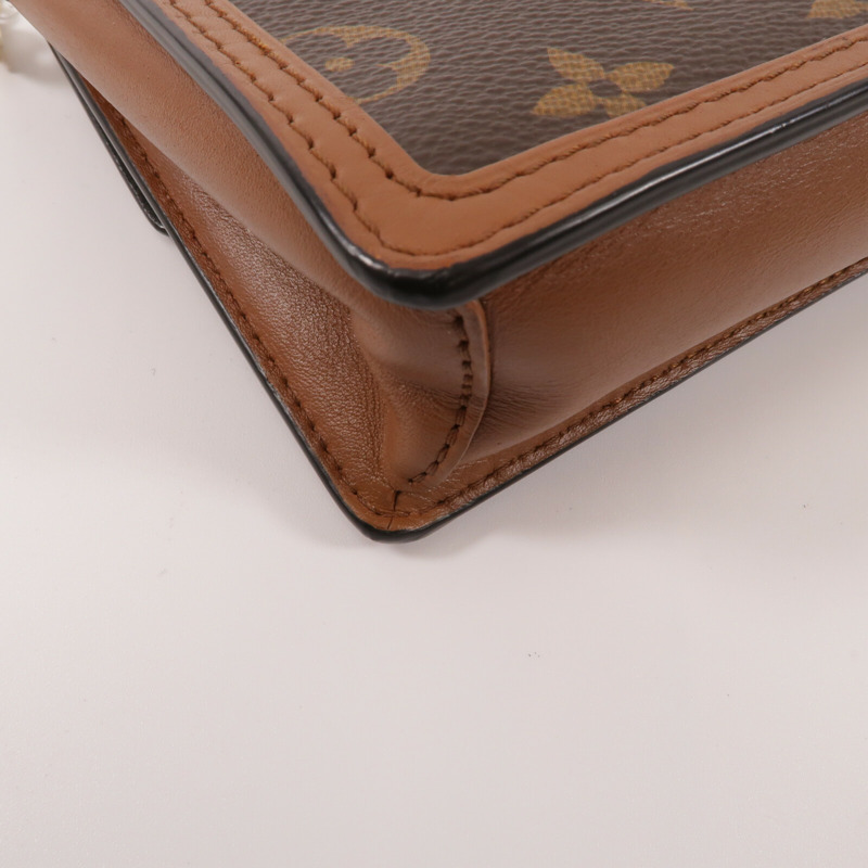 LOUIS VUITTON Monogram Reverse Dauphine肩背袋-11