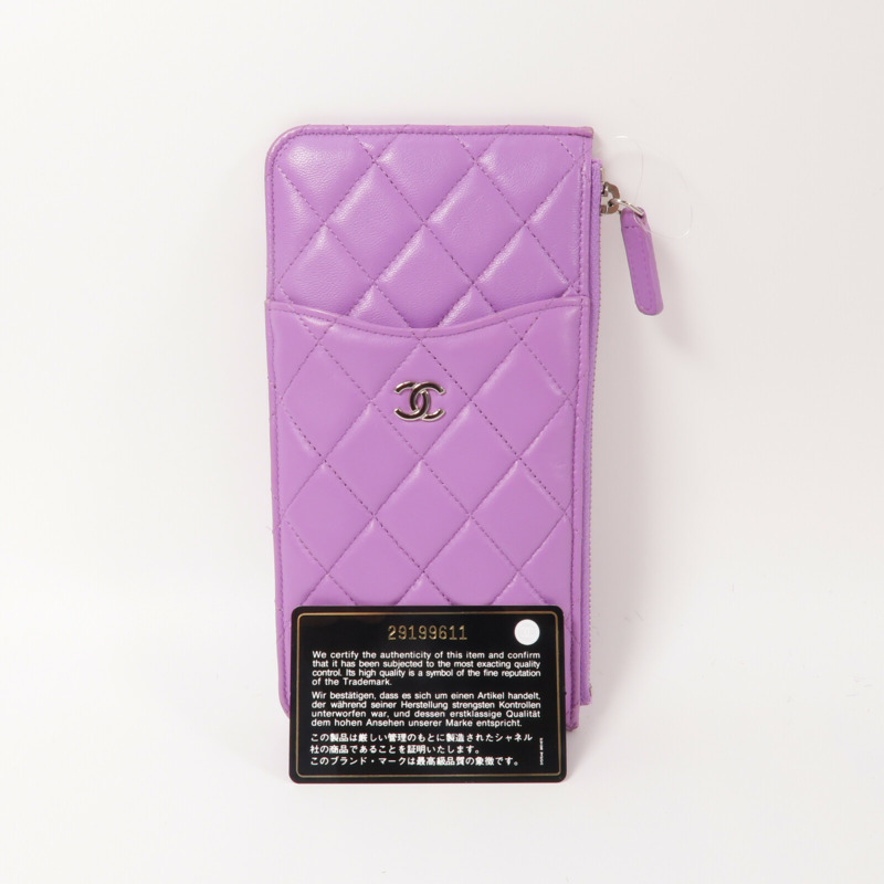 CHANEL 羊皮皮革Pouch手拿包-8