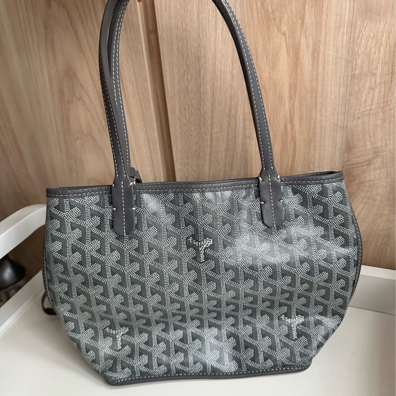 Goyard Anjou mini tote 托特包 灰色-1