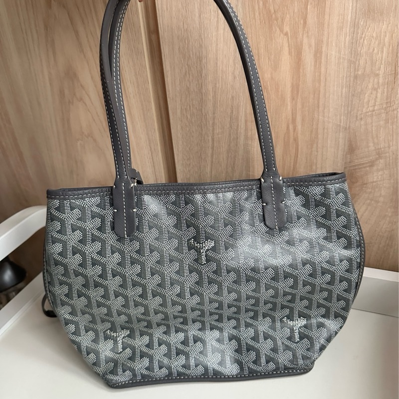 Goyard Anjou mini tote 托特包 灰色-12