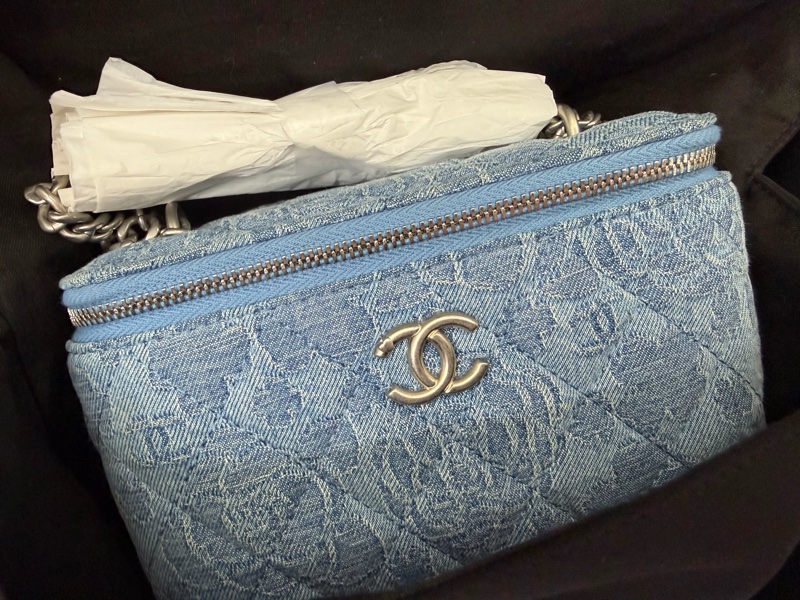 CHANEL 牛仔長盒子-0
