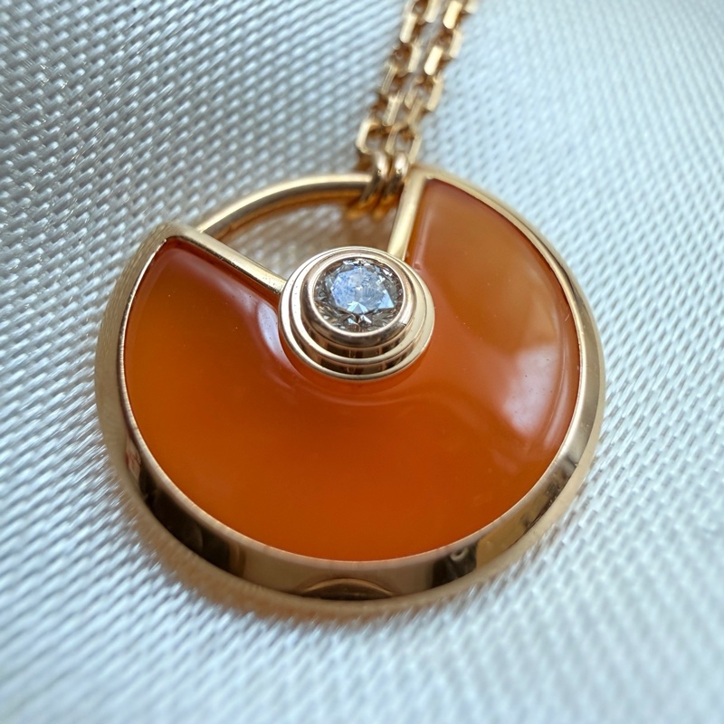 卡地亞/Cartier  Amulette de Cartier 護身符系列氣質時尚輕奢 超小號款-6