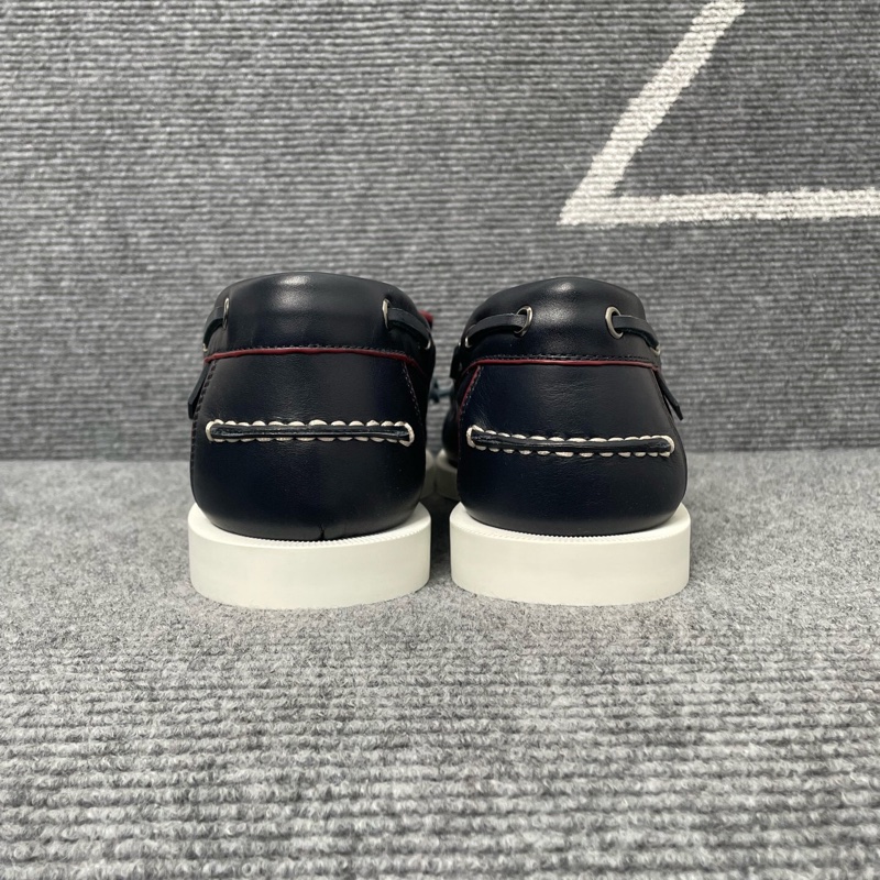 hermes 愛馬仕藏青色樂福鞋40.5碼。🧡-4
