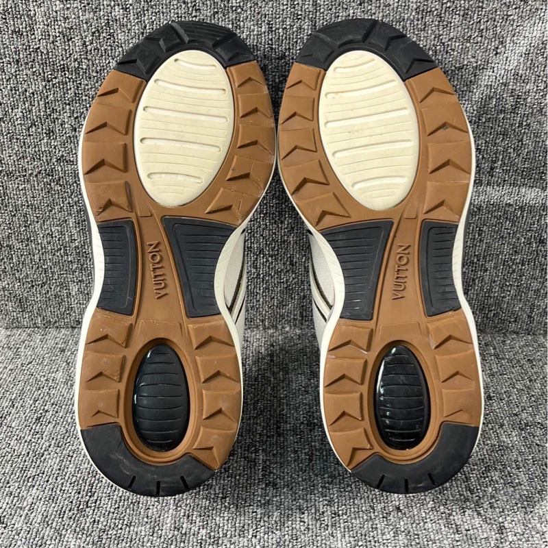 Louis Vuitton 路易威登 白棕色老花運動鞋尺碼42碼 🧡-7