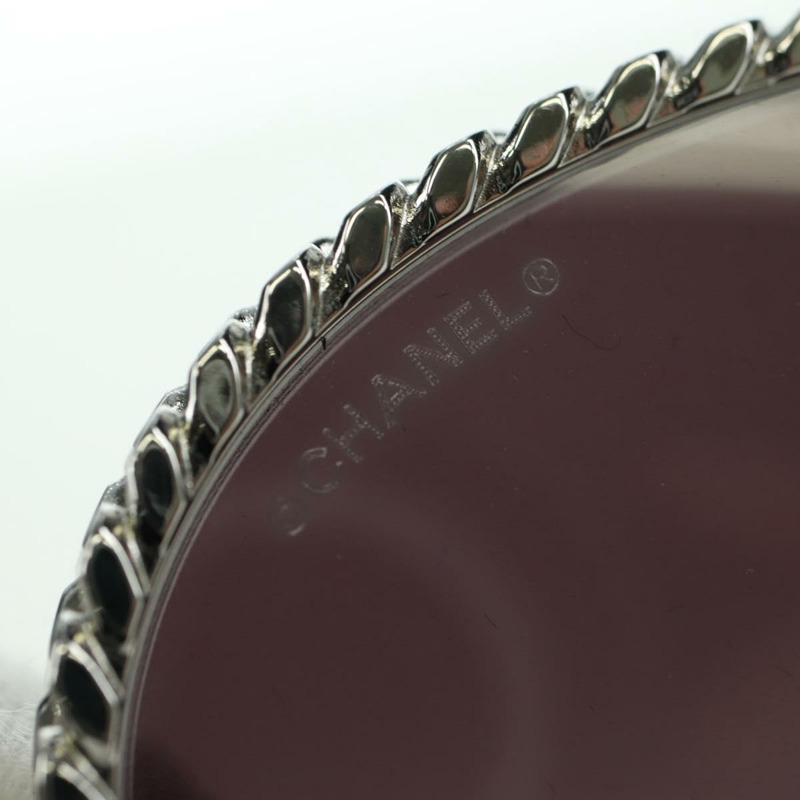【日本直送】香奈兒 (CHANEL) 太陽眼鏡，金屬銀色，型號 4242 CC，Auth 177100V-5