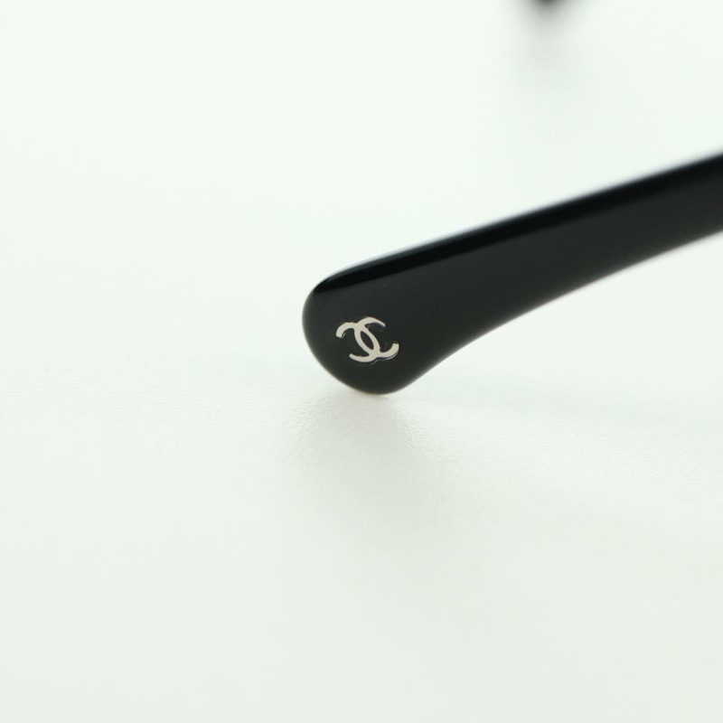 【日本直送】香奈兒 (CHANEL) 太陽眼鏡，金屬銀色，型號 4242 CC，Auth 177100V-13