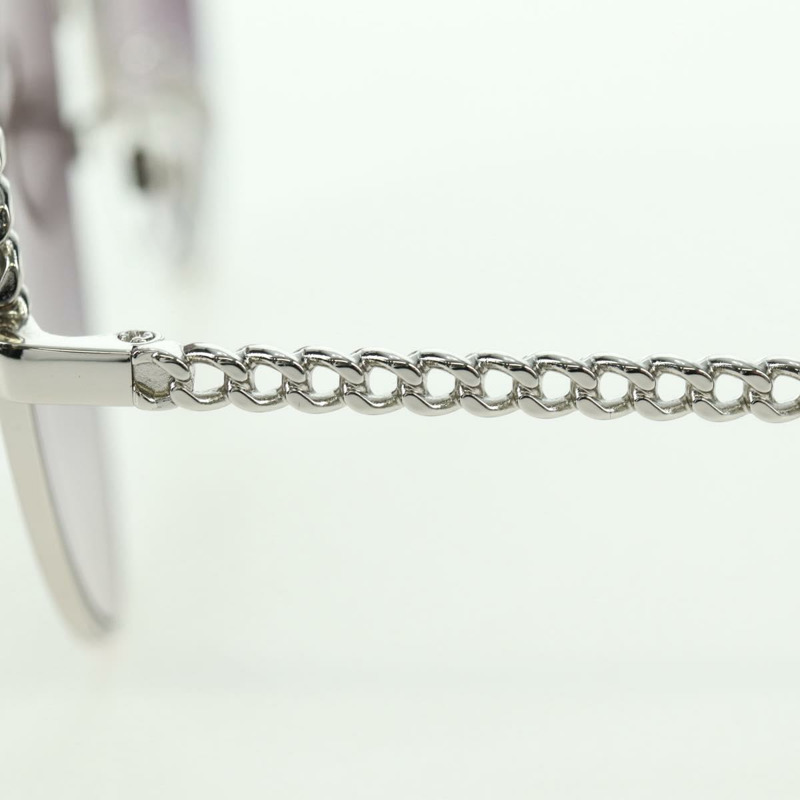 【日本直送】香奈兒 (CHANEL) 太陽眼鏡，金屬銀色，型號 4242 CC，Auth 177100V-16