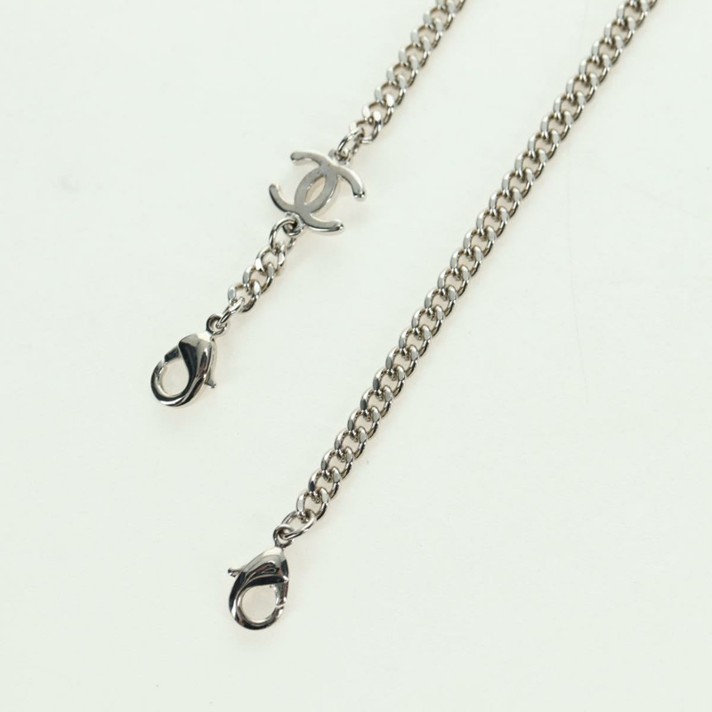 【日本直送】香奈兒 (CHANEL) 太陽眼鏡，金屬銀色，型號 4242 CC，Auth 177100V-29
