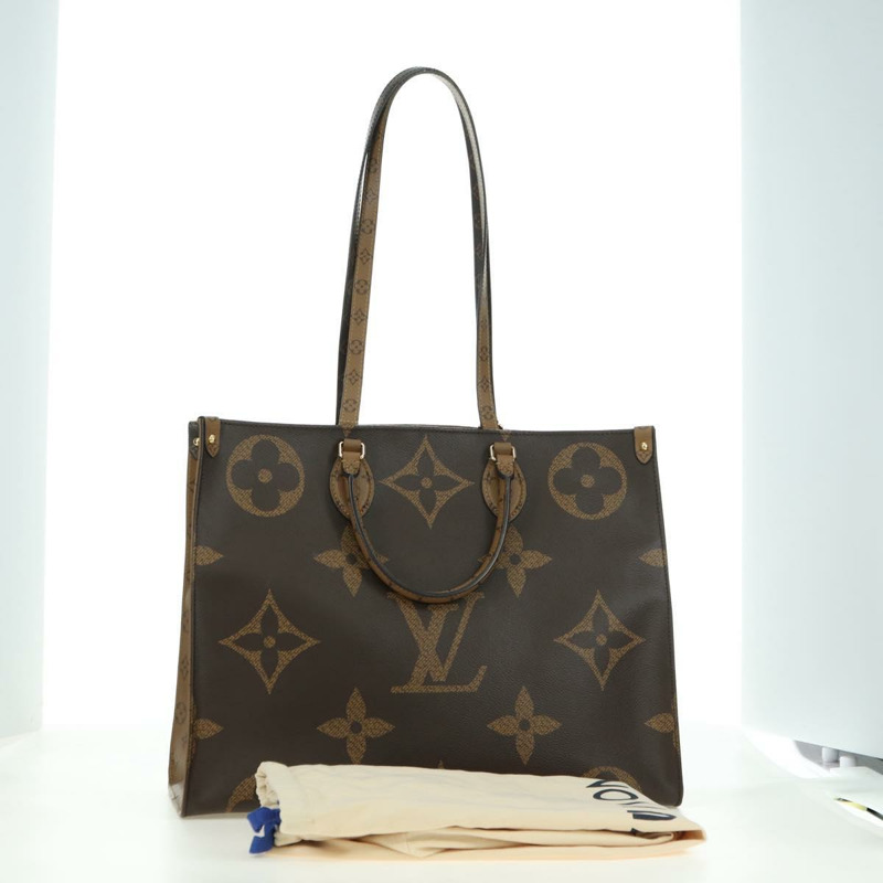 【日本直送】路易威登 Monogram Reverse Giant On The Go GM 手提包 M45320 正品 175102SAM-11