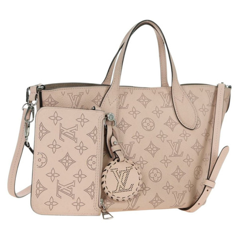 路易威登 Mahina Blossom PM 手提包 茉莉粉色 M23196 LV 正品 175037