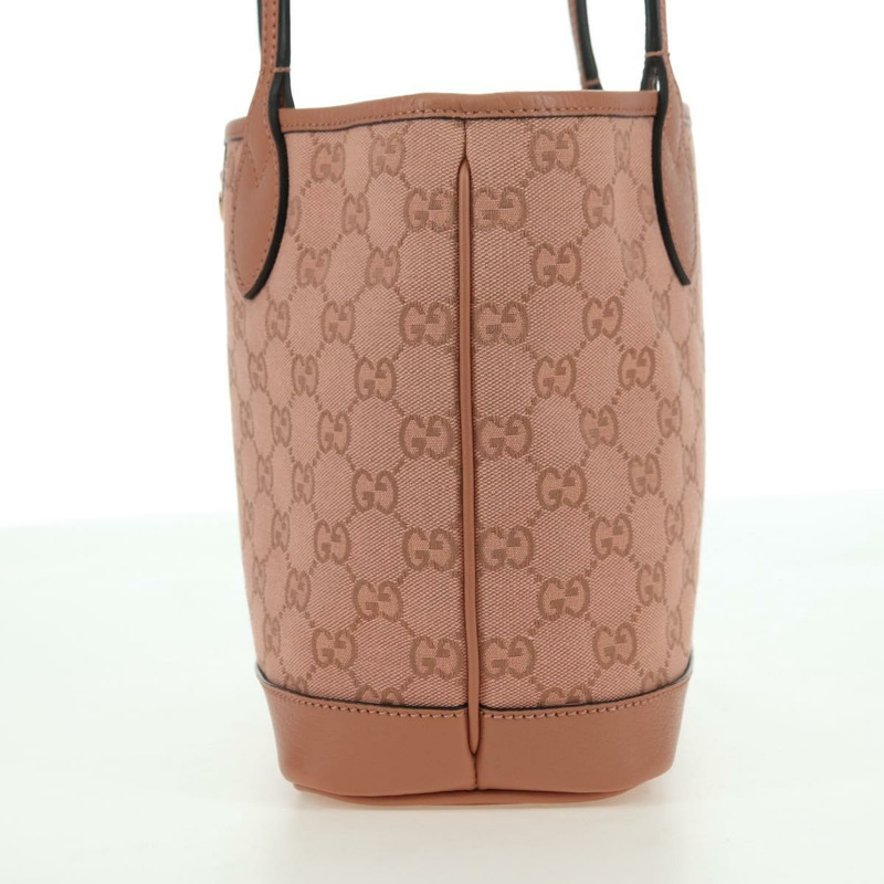 【日本直送】GUCCI GG帆布Ophidia托特包 粉紅色 742102 525040 Auth am11524SAM-2