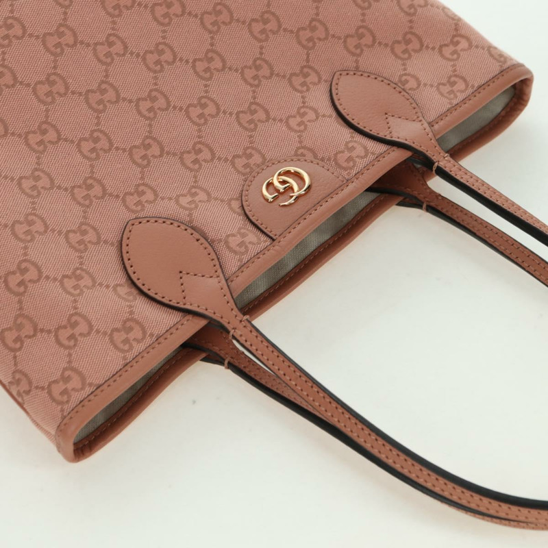 【日本直送】GUCCI GG帆布Ophidia托特包 粉紅色 742102 525040 Auth am11524SAM-5