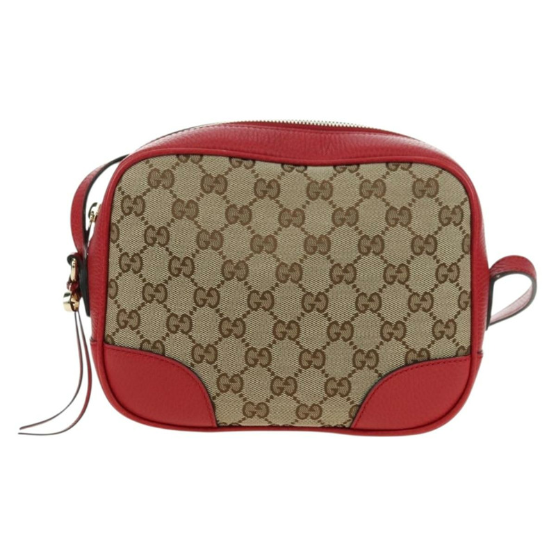 【日本直送】GUCCI GG帆布肩背包 米色/金色 449413 正品 am11547V-12