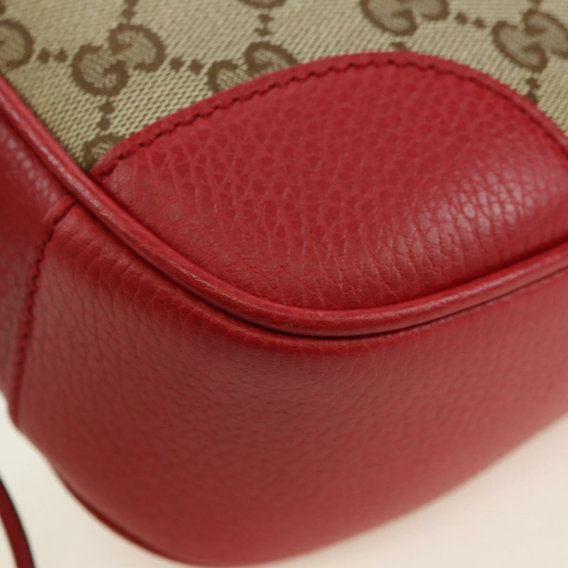 【日本直送】GUCCI GG帆布肩背包 米色/金色 449413 正品 am11547V-15